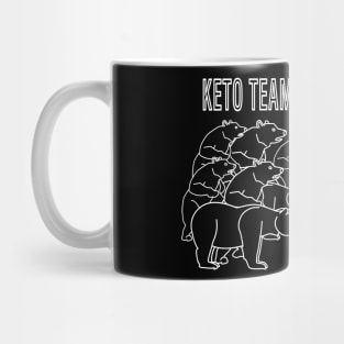 Keto team vs Vegan team, what style of life do you prefer? Mug